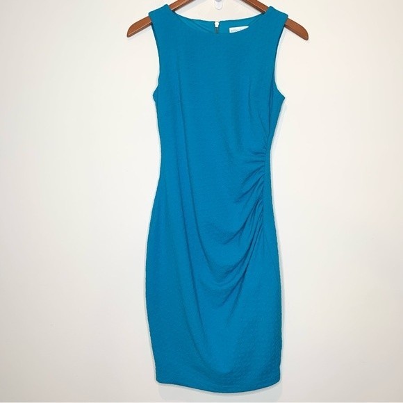 Bisou Bisou Michele Bohbot Bodycon Textured Y2K Dress 2 - Picture 1 of 15